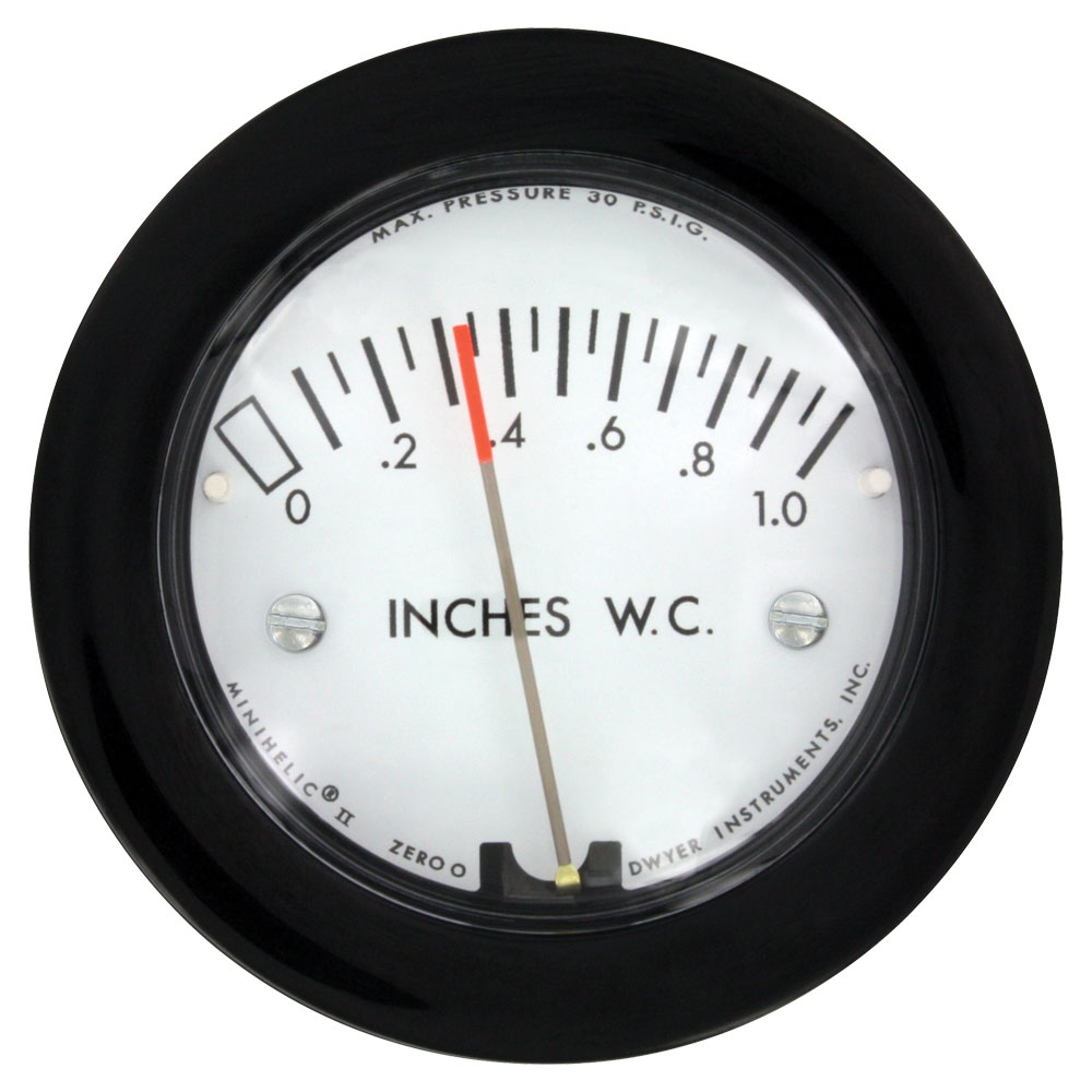 Dwyer Instruments 2000-0 Magnehelic Differential Pressure Gauge Gage Dm73 for sale online 