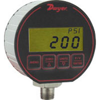 Dwyer DPGAB-08 Digital Gas Pressure Gauge Protective Boot 0-100 psi 