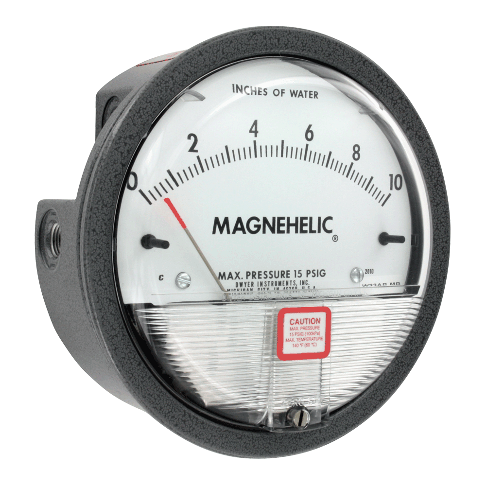 Series 2000 Magnehelic® Differential Pressure Gage | Dwyer