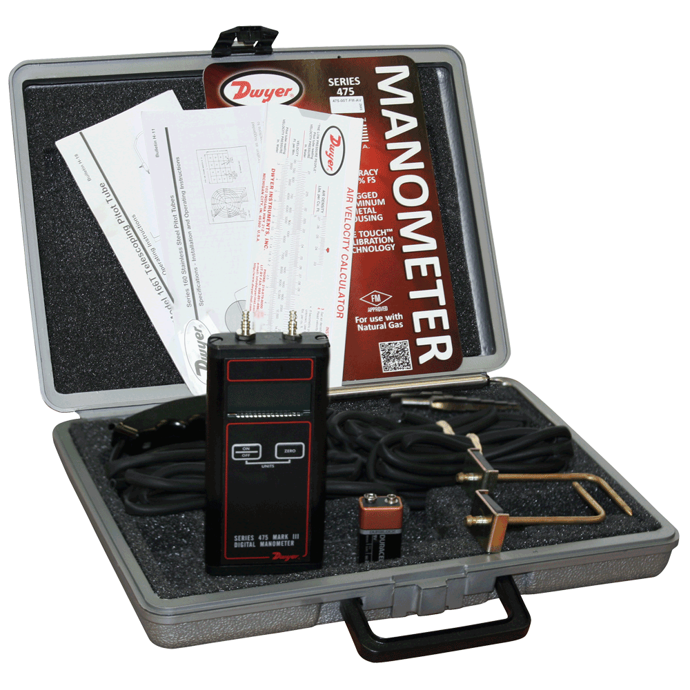 Model 475-1T-FM-AV Air Velocity Kit
