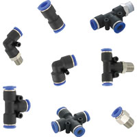 Series A-3000 Quick Connect Pneumatic Fittings