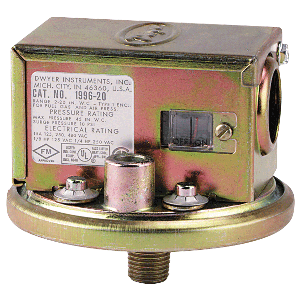Series 1996 Gas Pressure Switch