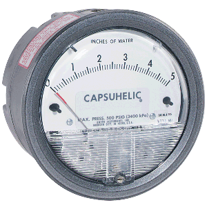 Series 4000 Capsuhelic® Differential Pressure Gage
