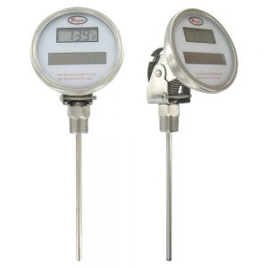 Series DBT Digital Solar-Powered Bimetal Thermometer
