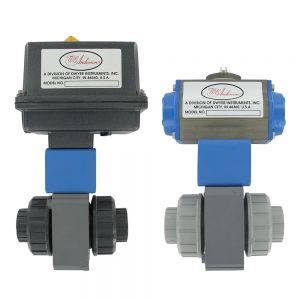 Series PBV Automated Ball Valve - Two-Way Plastic