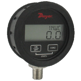 Dwyer DPG Series Digital Pressure Gauge Range 0 to 5000 Psig Plus /-0.5-Percent Full Scale Accuracy 