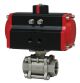 Series WE06 3-Piece NPT Stainless Steel V-Ball Valve