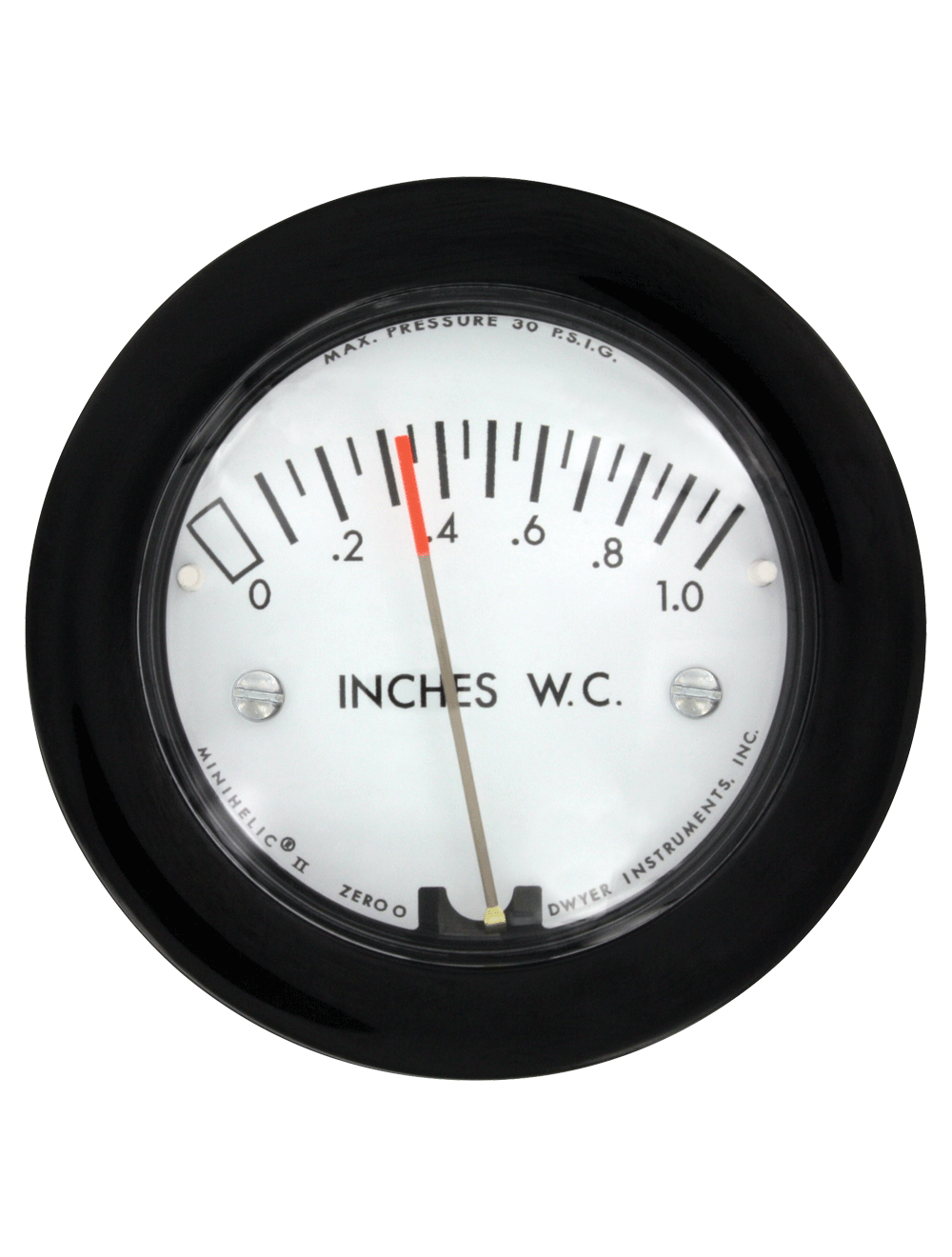 Dwyer Magnehelic Pressure Gauge Model 2005 0-5inches 15psi for sale online 