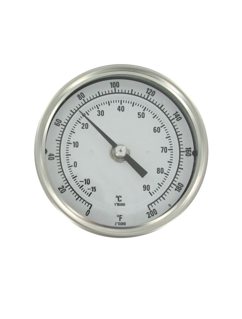 25mm Mini Round Bimetal Button Thermometer - Haowind