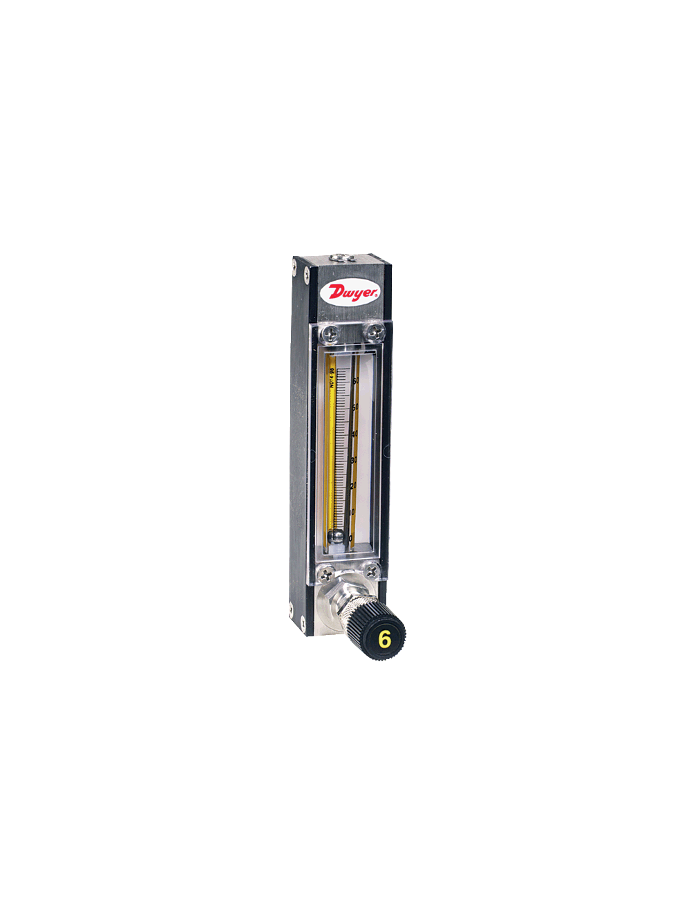 Dwyer Ultra-View PSF Flowmeter PSF flowmeter 1.0-10.0 GPM Water UV-2112 4-38 LPM 
